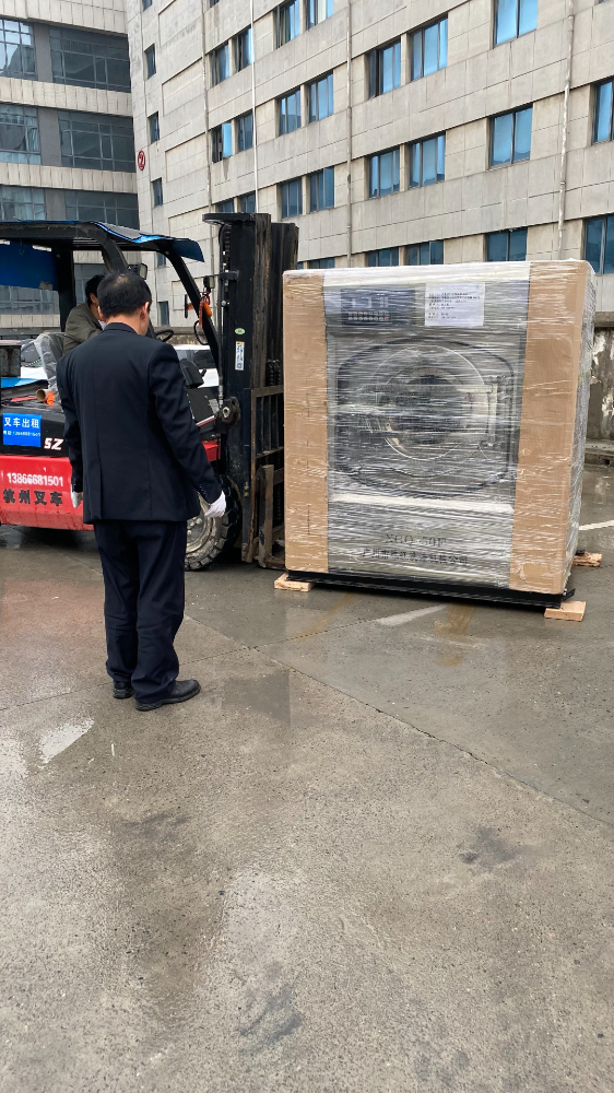 告別工作服頑固污漬，這臺廣州國產工業用洗衣機讓您洗烘一體不再頭痛！